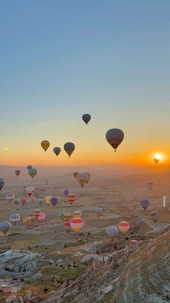 Balloon Over Atlas Mountains