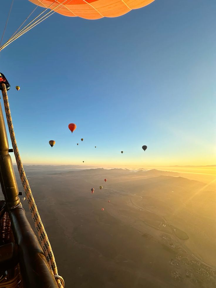 Hot Air Balloon View